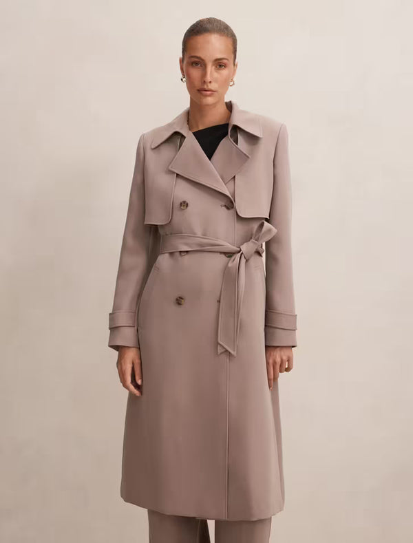 Delilah Soft Trench Coat