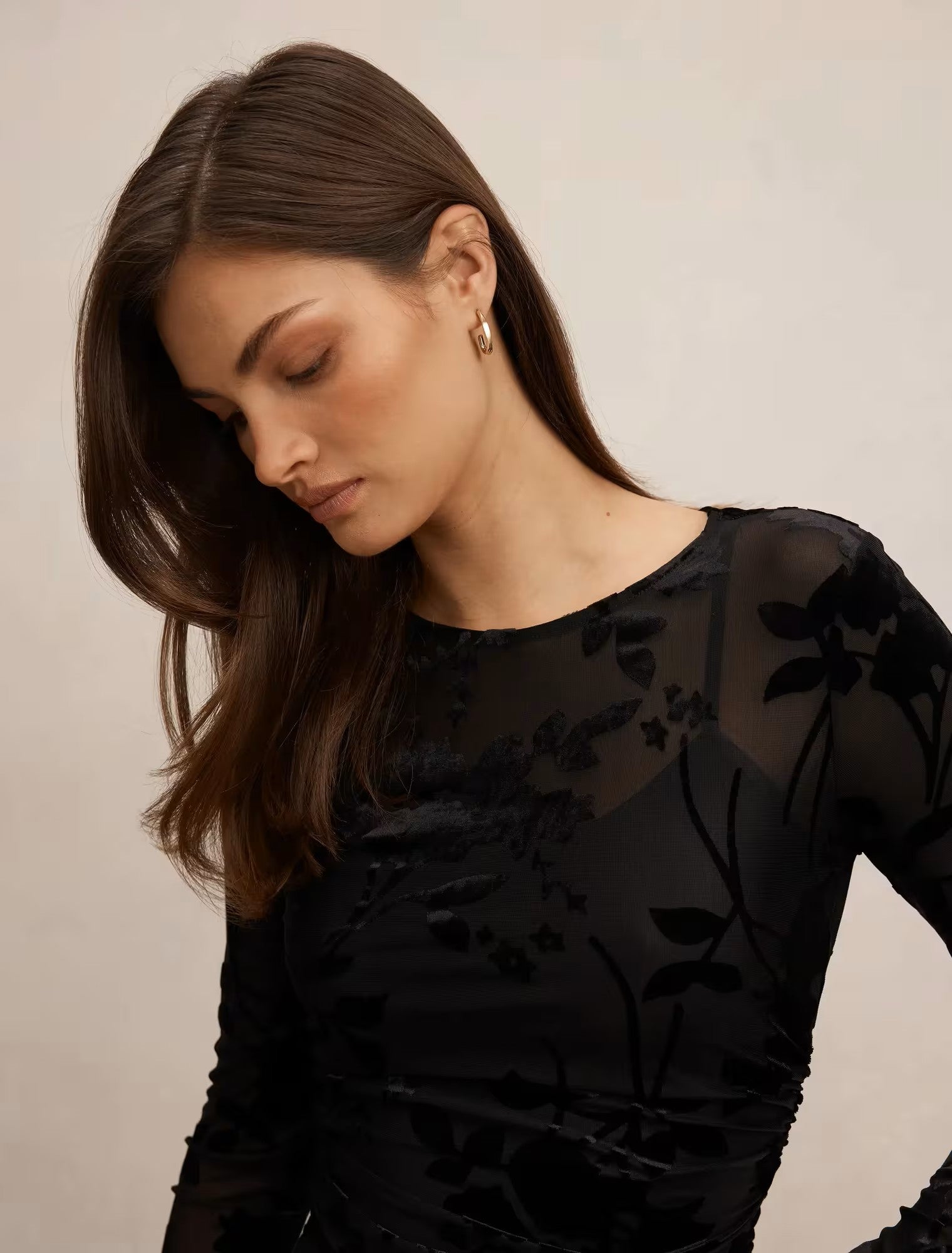 Karima Deep V Cami Top Vivid Rouge