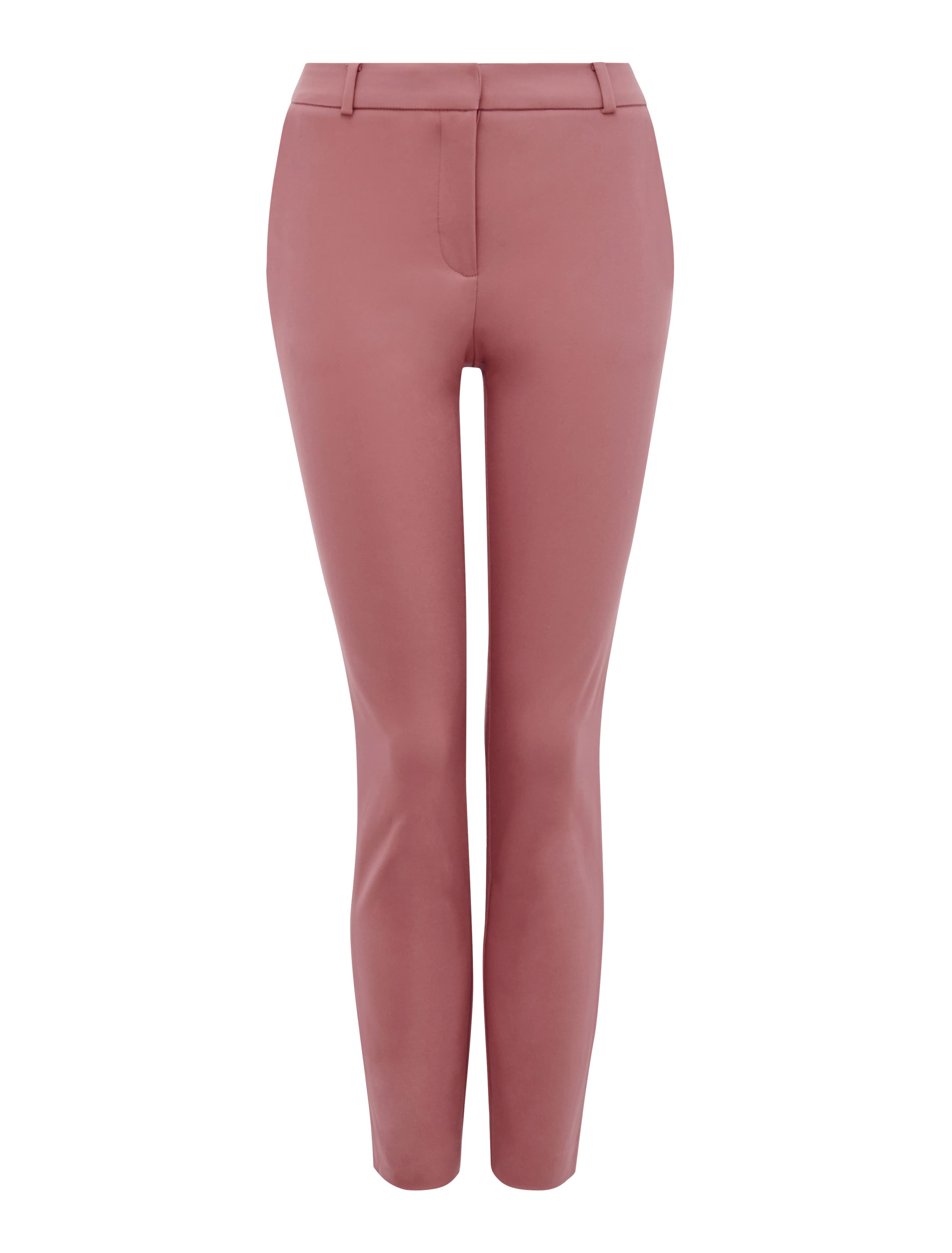 Faye Full Length Slim Pants Musk Rose_mannequin