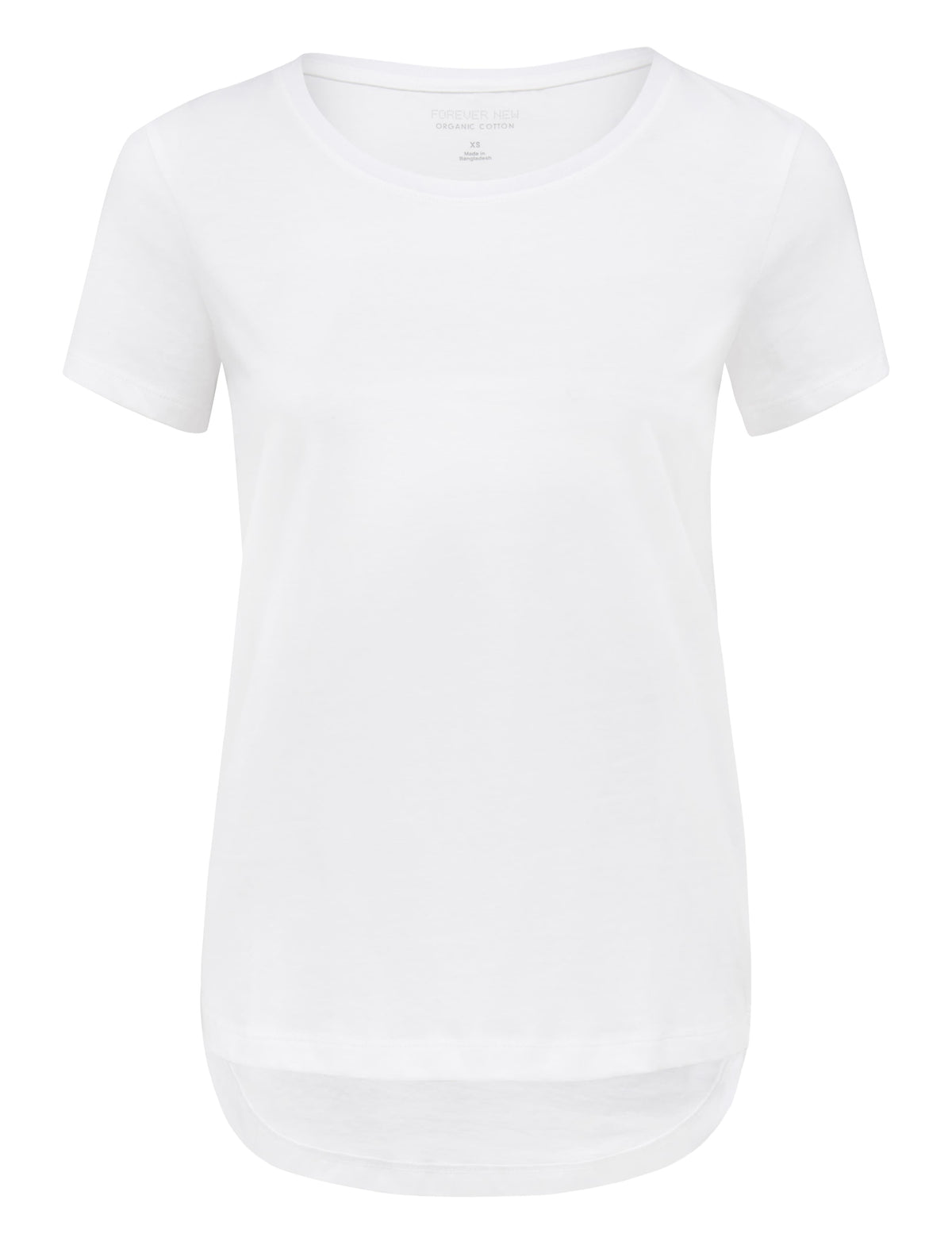 Blake Organic Tee White_mannequin