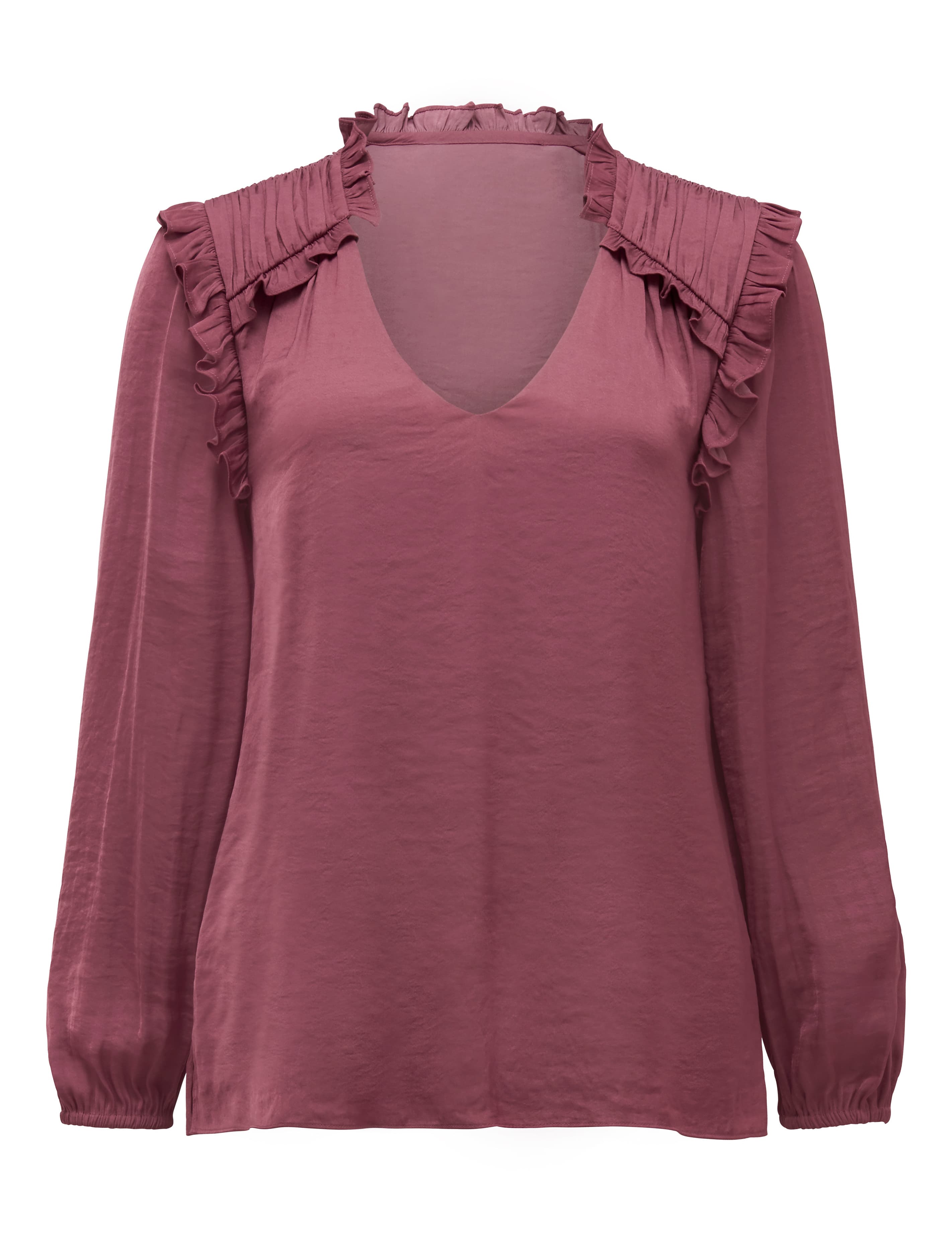Abigail frill detail blouse River Rose_mannequin