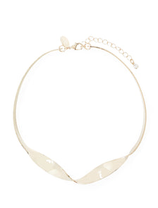Sasha Torque Necklace Gold_mannequin