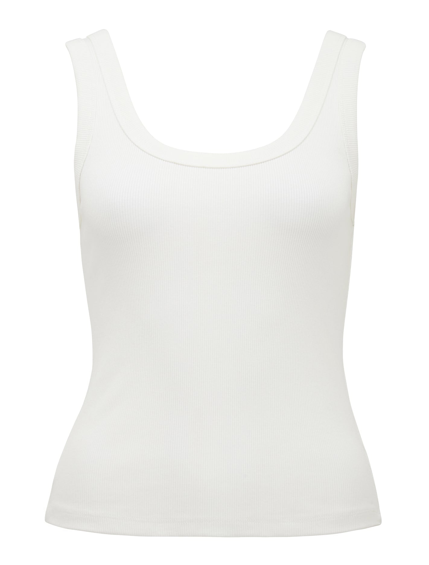 Riley Scoop Neck Tank Porcelain_mannequin