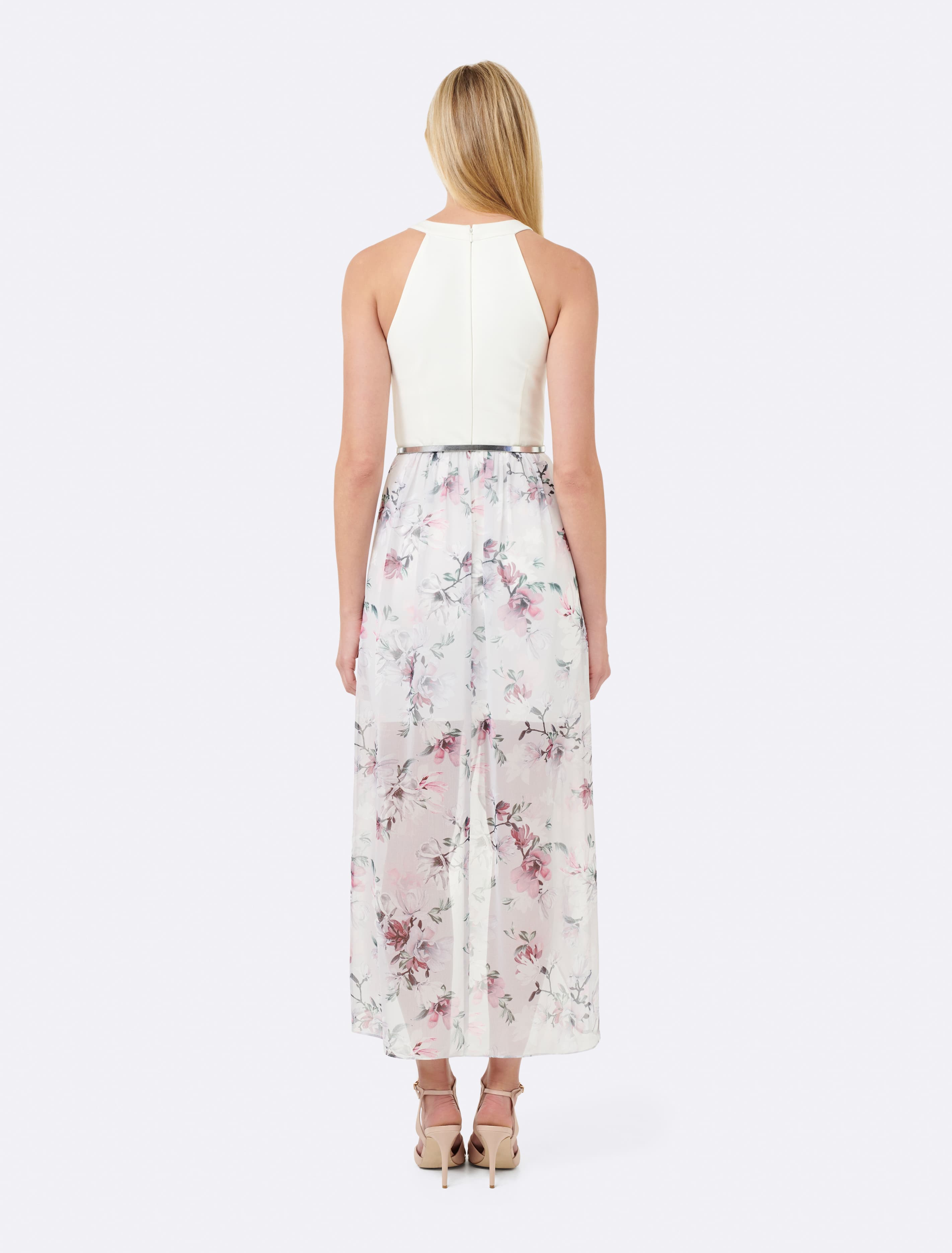 Lizzie 2 in 1 Maxi Dress Lilac Floral Print