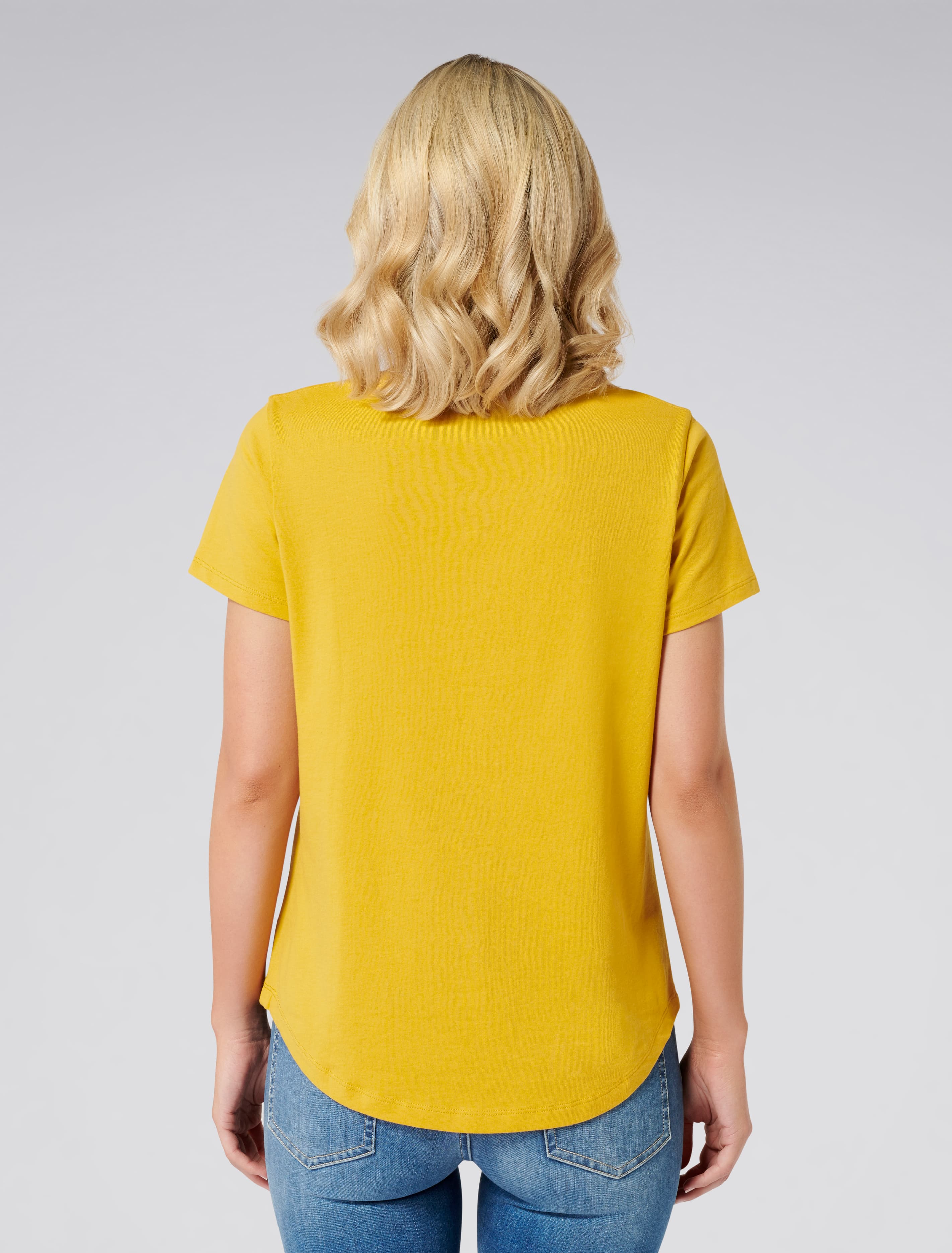 Blake Organic Tee Stella Yellow