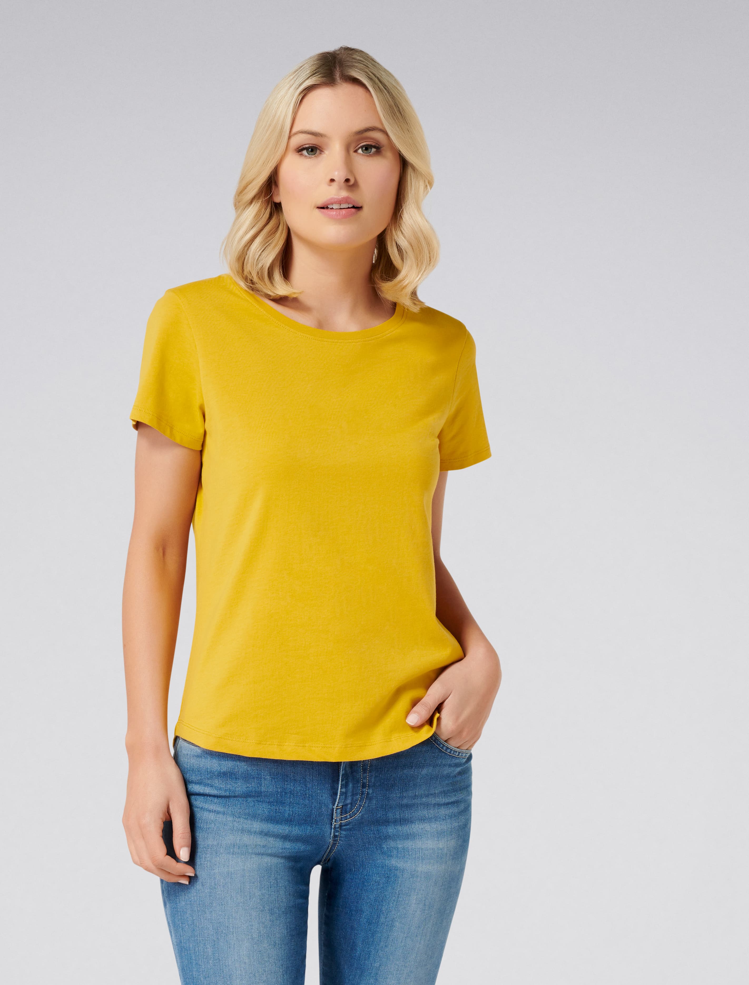 Blake Organic Tee Stella Yellow