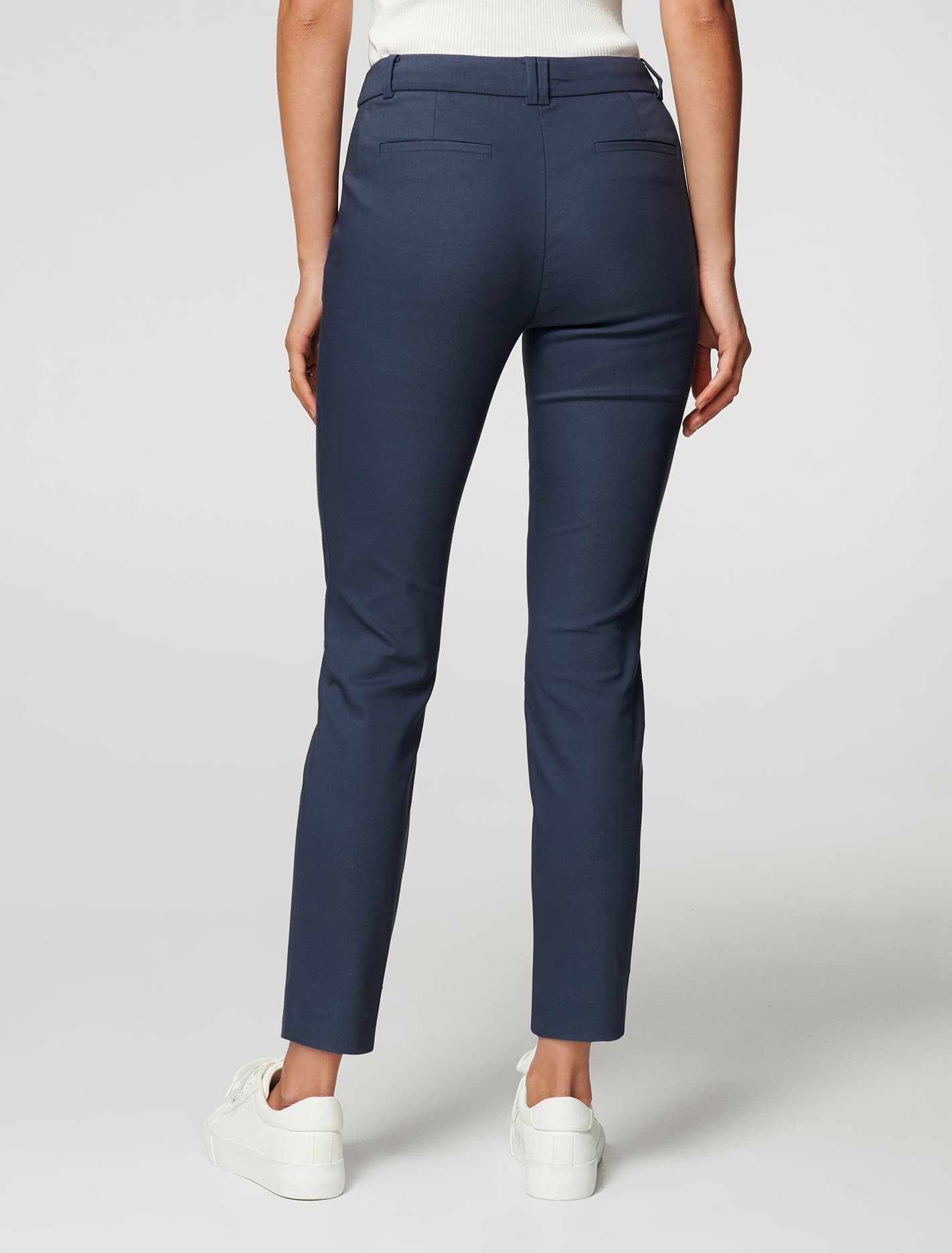 Mindy petite 7/8 slim pants Steel Blue