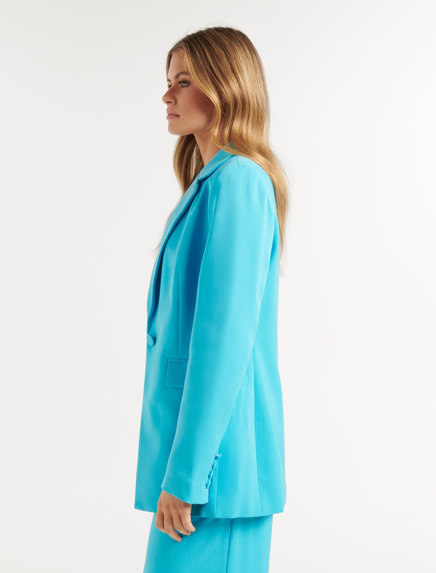 Jayda SB Blazer Turquoise Blue Suit