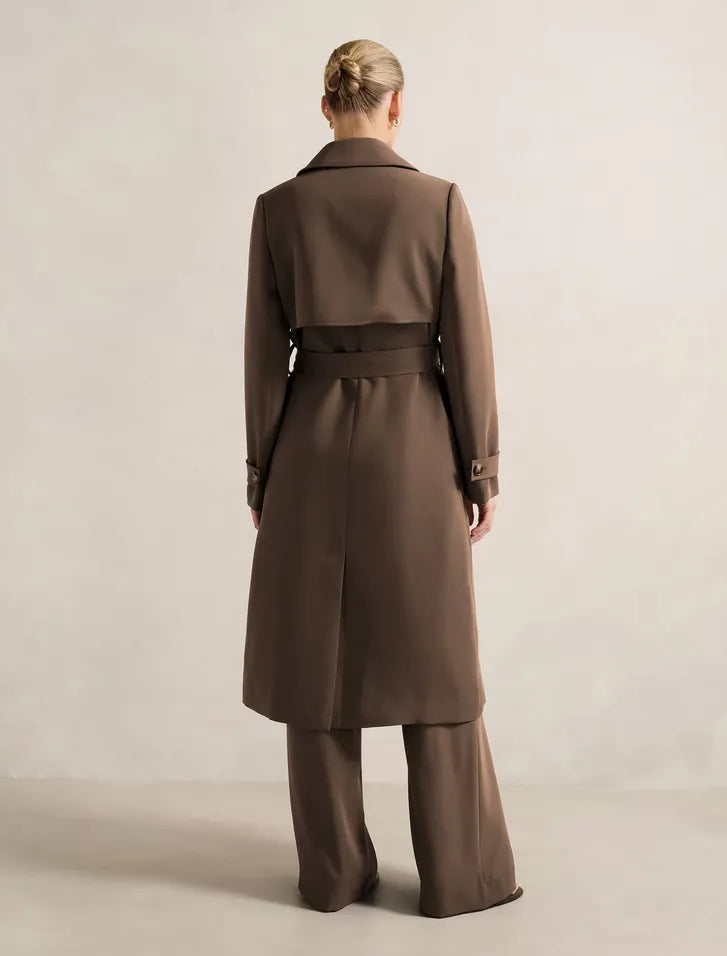 Delilah Soft Trench Coat