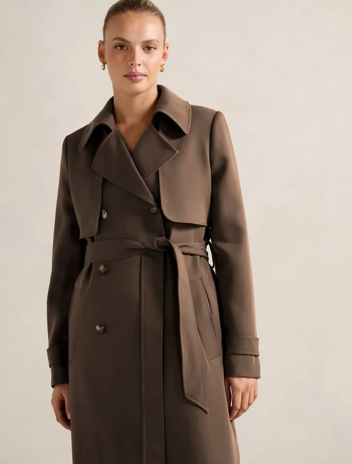 Delilah Soft Trench Coat