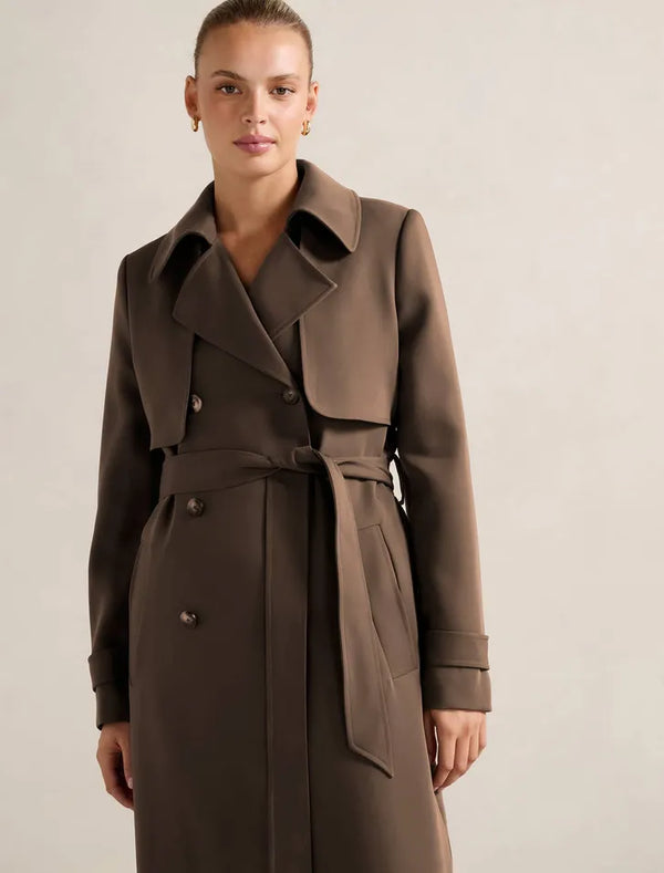 Delilah Soft Trench Coat