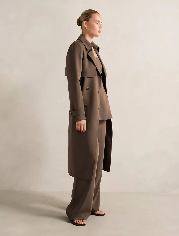 Delilah Soft Trench Coat